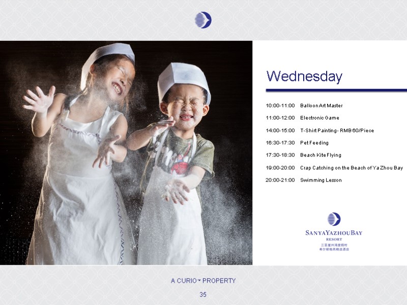 35 10:00-11:00    Balloon Art Master 11:00-12:00    Electronic Game